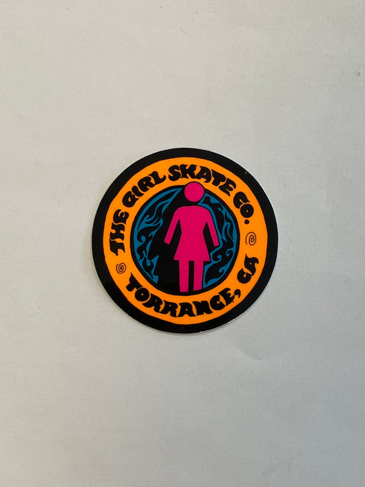 Girl skate Stickers 2.25”