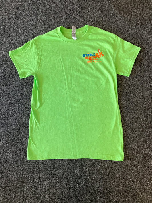 2nd Annual Myrtle Beach Am Green Tshirt