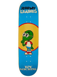 Toy Machine Leabres Toons Skateboard Deck 8.5