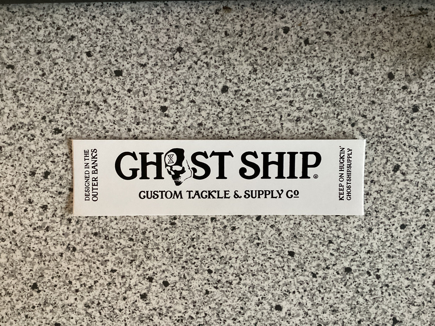 Ghost Ship Sticker 5.5”