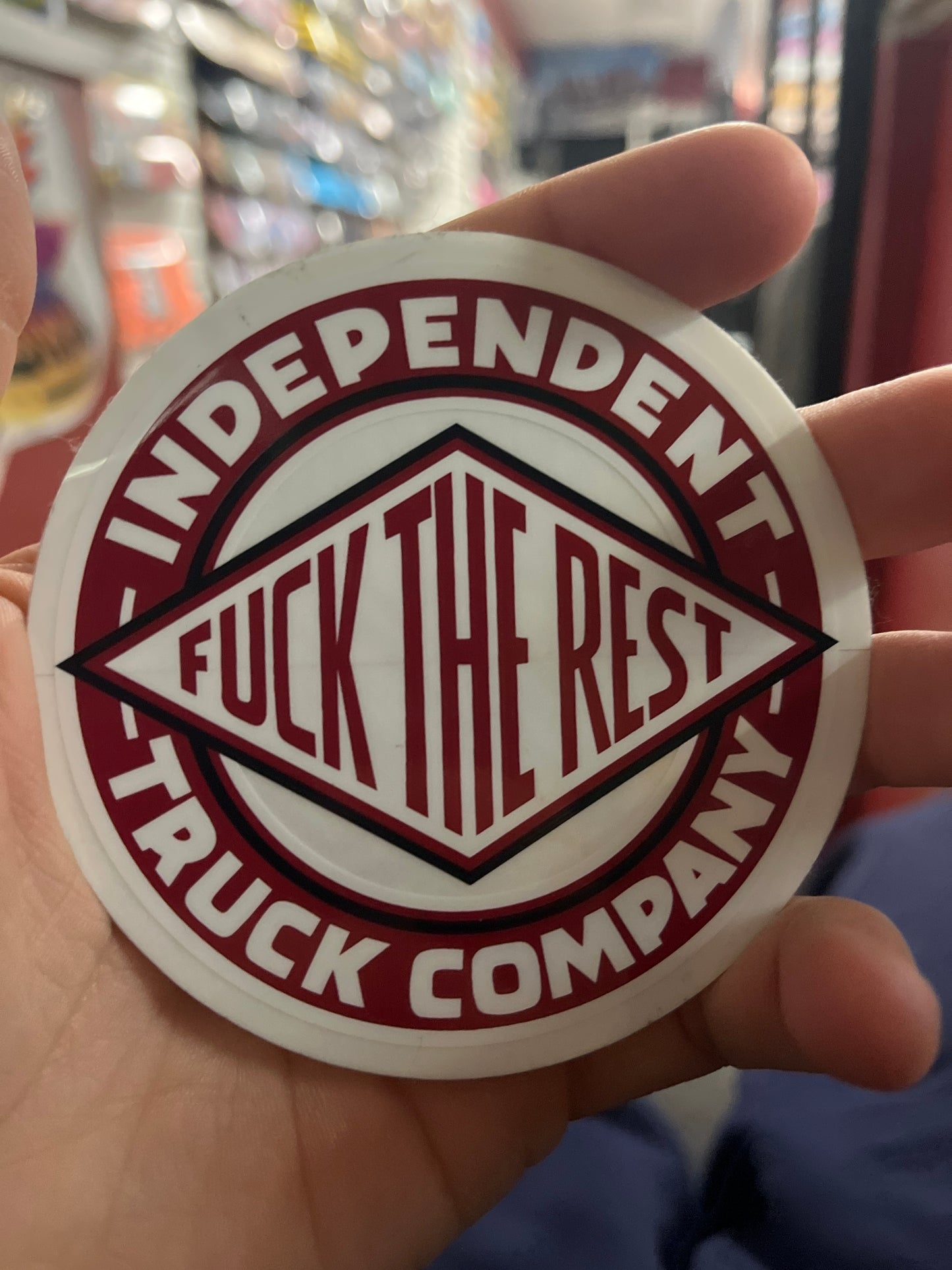 Independent FTR Sticker