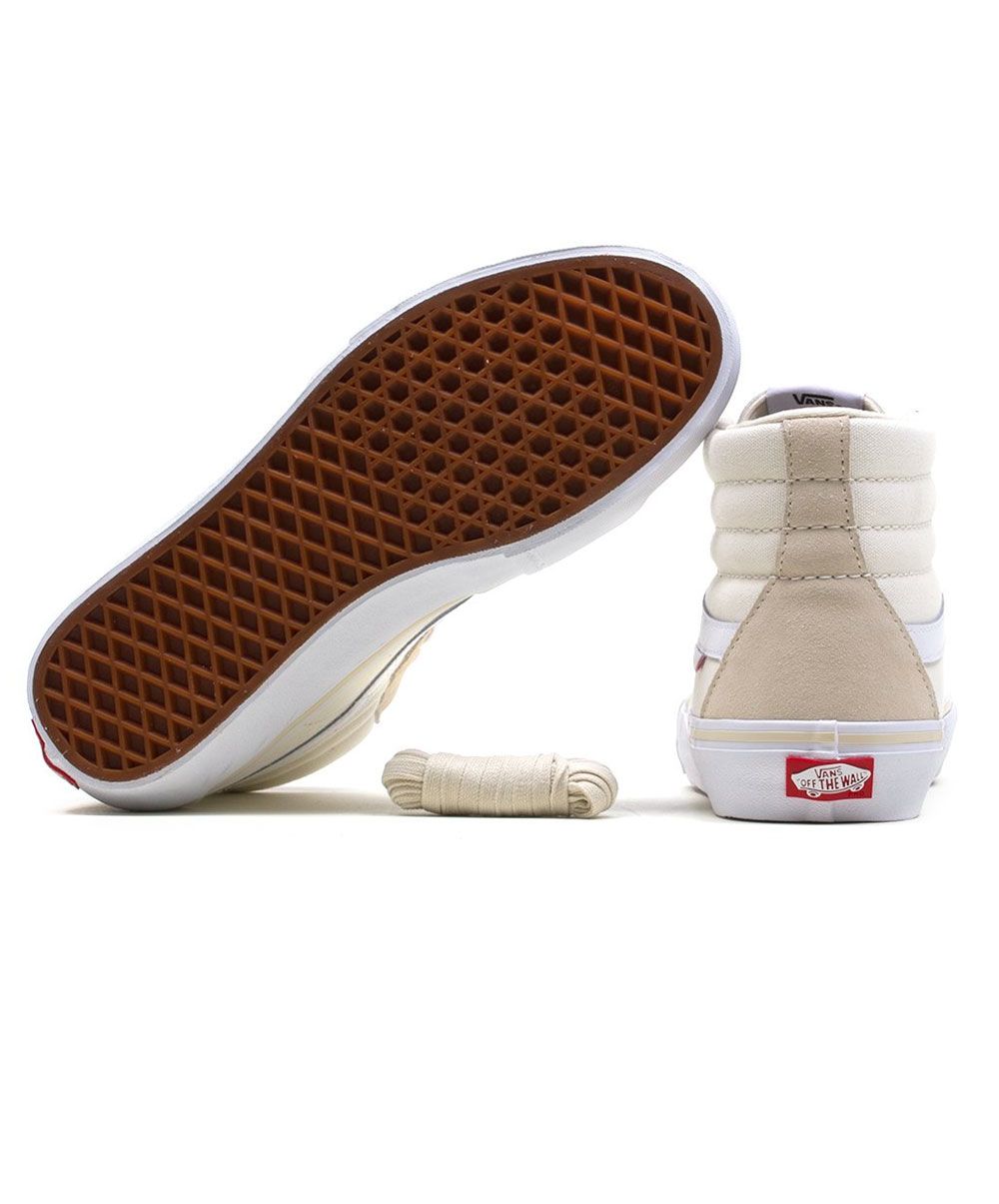 Vans Skate SK8-Hi Pro Shoes Marshmallow/White