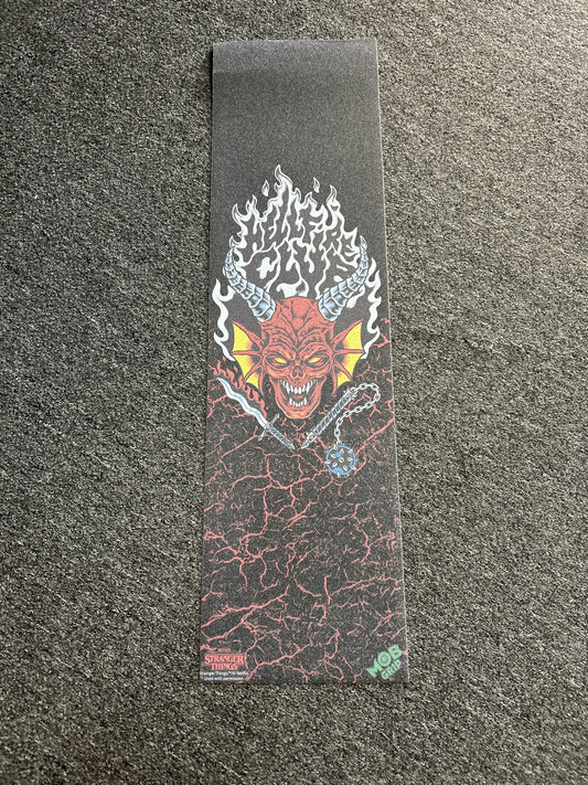 Mob Grip Tape X Stranger Things Hellfire Club 9” x 33”