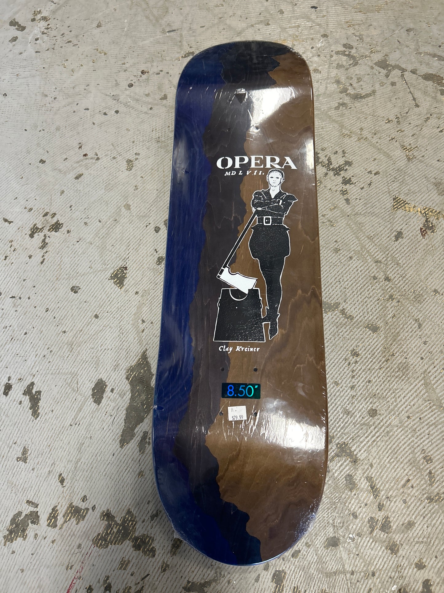 Opera 8.5 deck Clay Kreiner  cutter