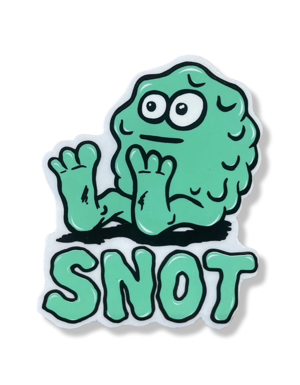 Snot Booger Logo XS Sticker – Daville Skate Shop