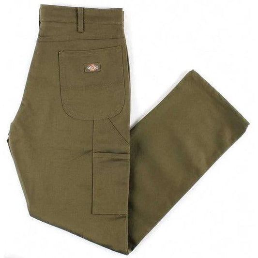 Dickies Skateboarding 36x32 Flex Duck Carpenter Pants Regular Fit Military Green 36x32