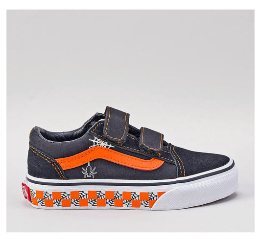 Vans Old School Velcro Shoe Halloween/Glow