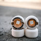 OJ 54mm Double Duro White Gum Hardline 99a/95a OJ Skateboard Wheels