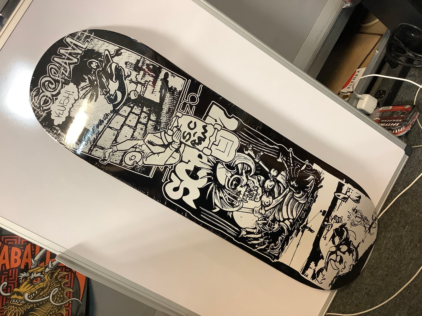 Scram 10” Skateboard deck Popsicle