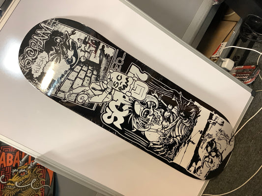 Scram 10” Skateboard deck Popsicle