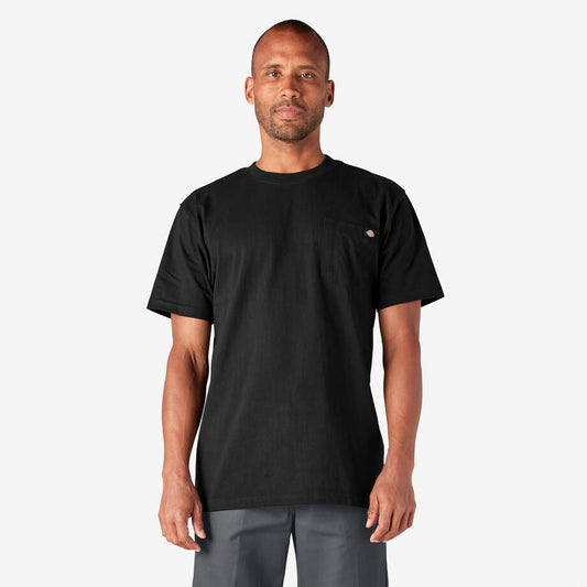 Dickies Heavyweight Short Sleeve Pocket T Shirt black SMALL