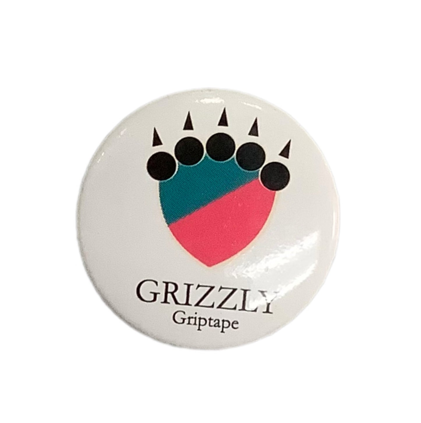 Grizzly Paw Shield Pin