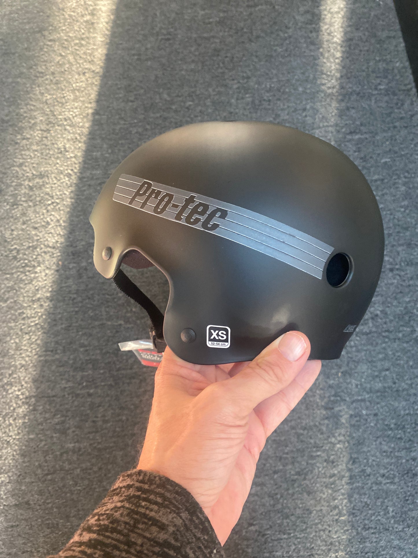 Protec helmet XS Lasek OG Matte Black Reflective