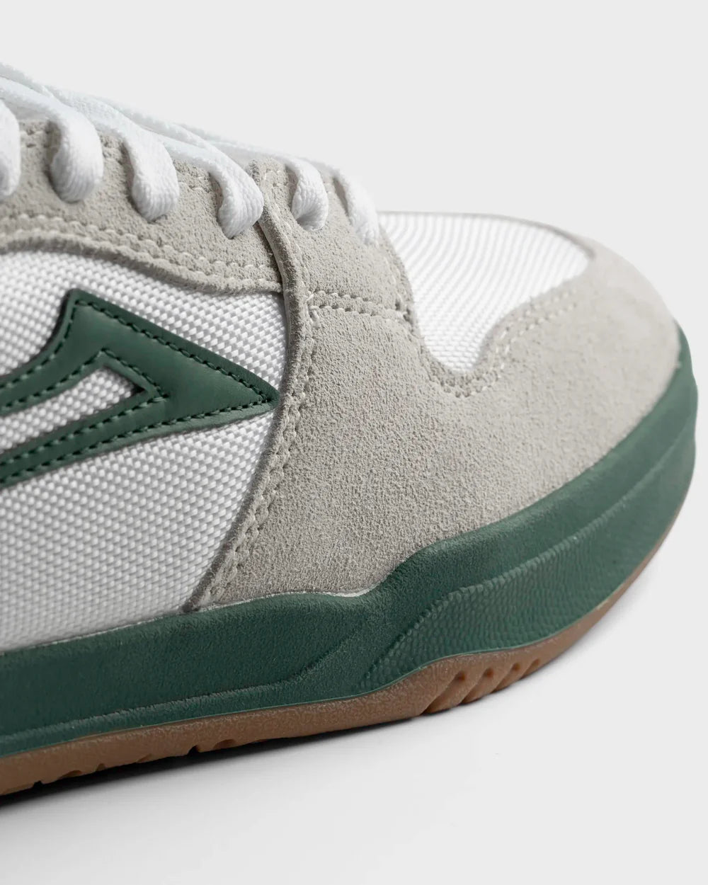LAKAI TELFORD LOW ELITE WHITE SUEDE CORDURA SPRUCE