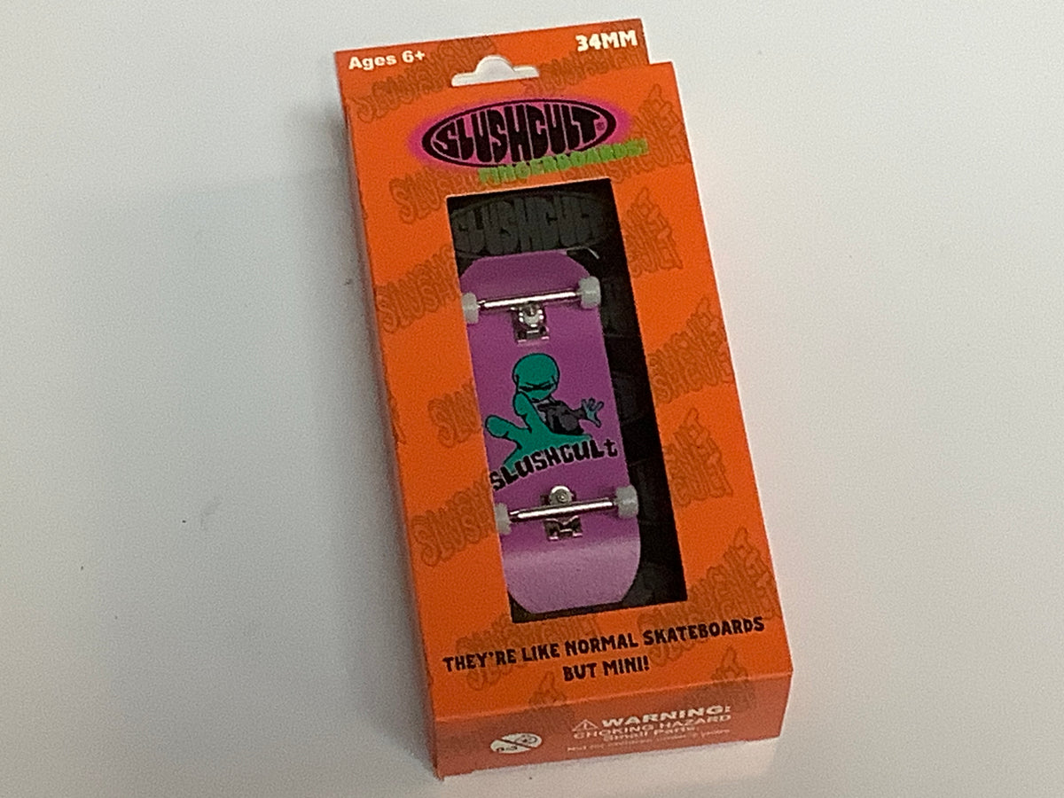 SLUSHCULT FINGERBOARD COMPLETED GROM SERIES ALIEN FOAM GRIPTAPE 34x98