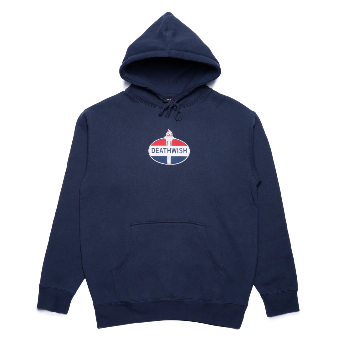 Deathwish Motor Spirits Hoodie Navy Blue