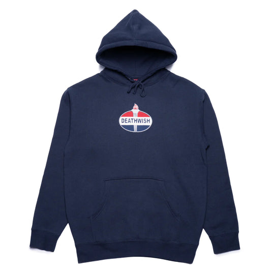 Deathwish Motor Spirits Hoodie Navy Blue