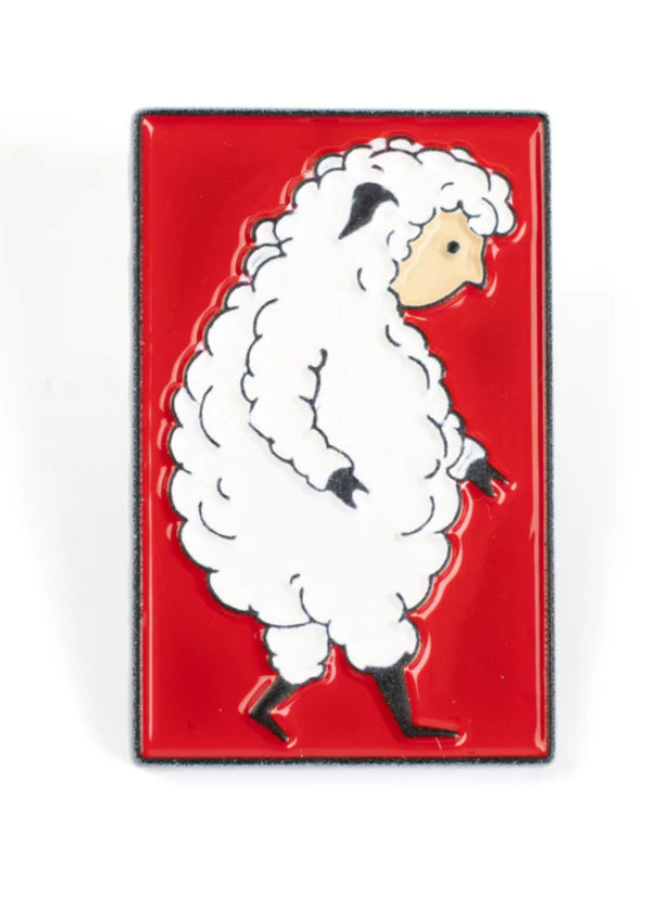 Alien Workshop Sheeple Logo enamel lapel pin