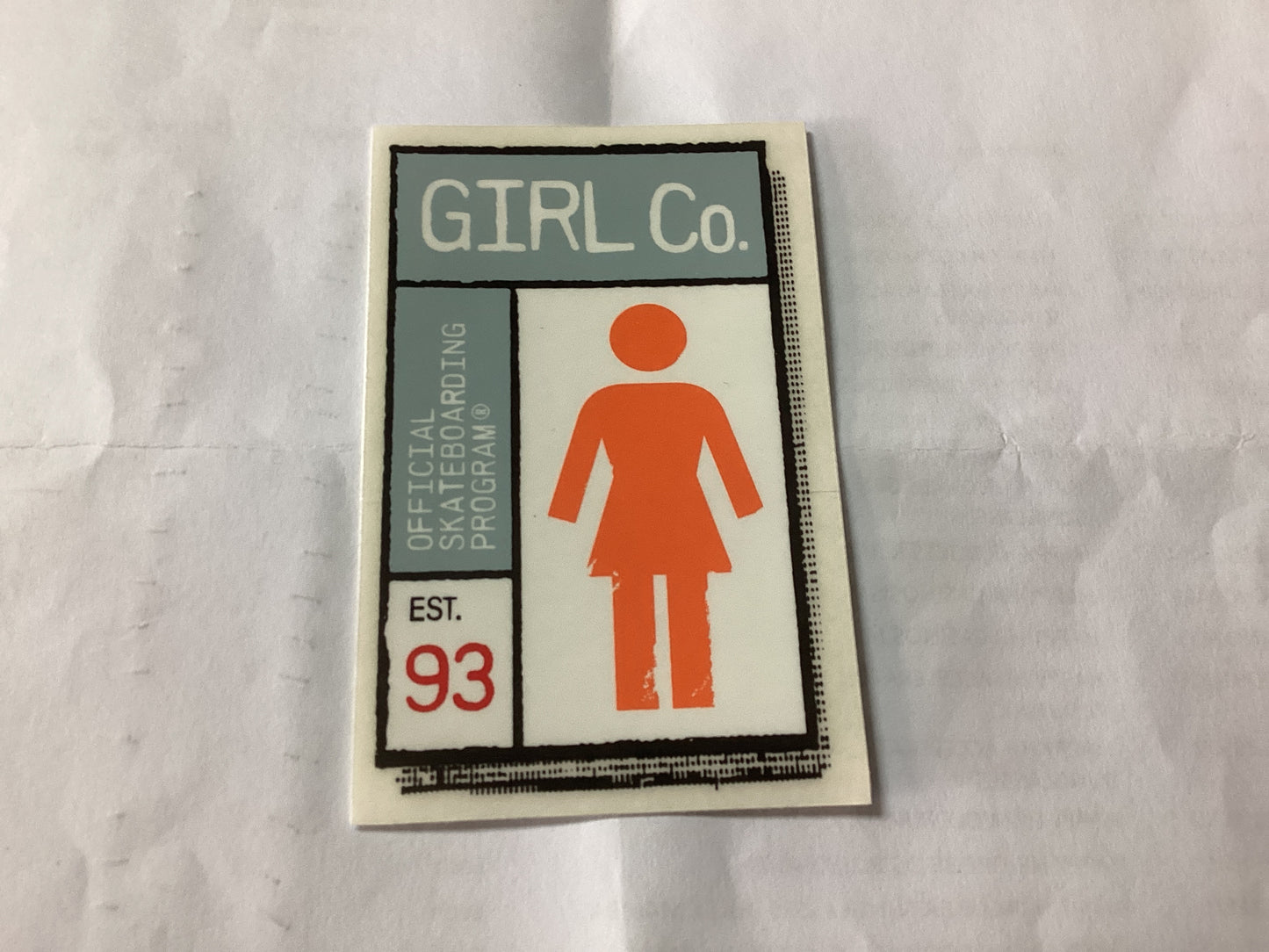 Girl Sticker Girl Co. 93