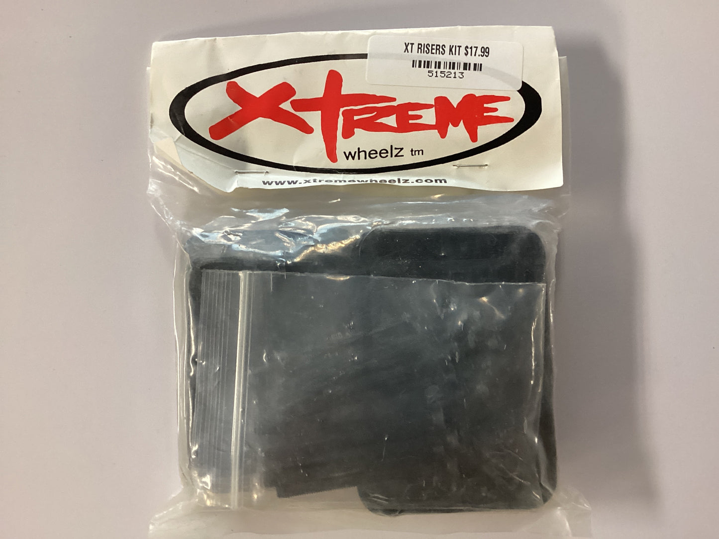 XT WHEELZ 1” RISERS & 1 1/2” HARDWARE KIT skateboard