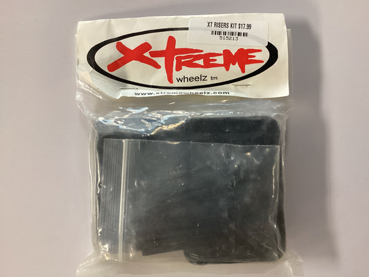 XT WHEELZ 1” RISERS & 1 1/2” HARDWARE KIT skateboard