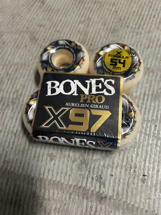 Bones 54mm Pro Wheels X97 Aurelien Guraud V5