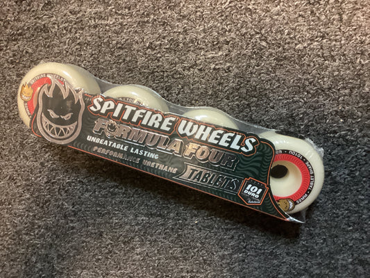 Spitfire skateboard 52mm wheels F4 Tablets 101A Formula Four