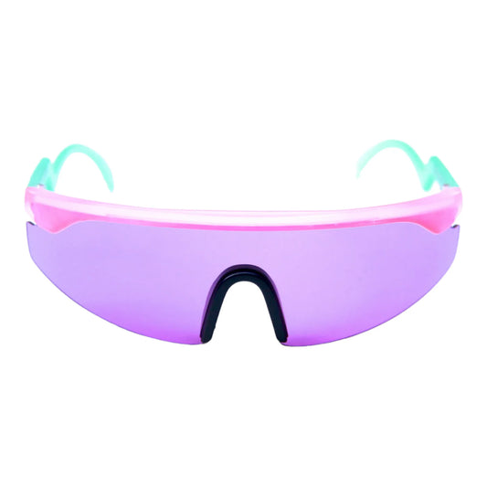 Happy Hour Accelerators Figgy Pink/Turquoise Sunglasses