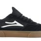Lakai Cambridge Skate Shoes Black/Gum Suede