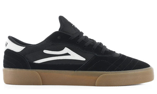 Lakai Cambridge Skate Shoes Black/Gum Suede