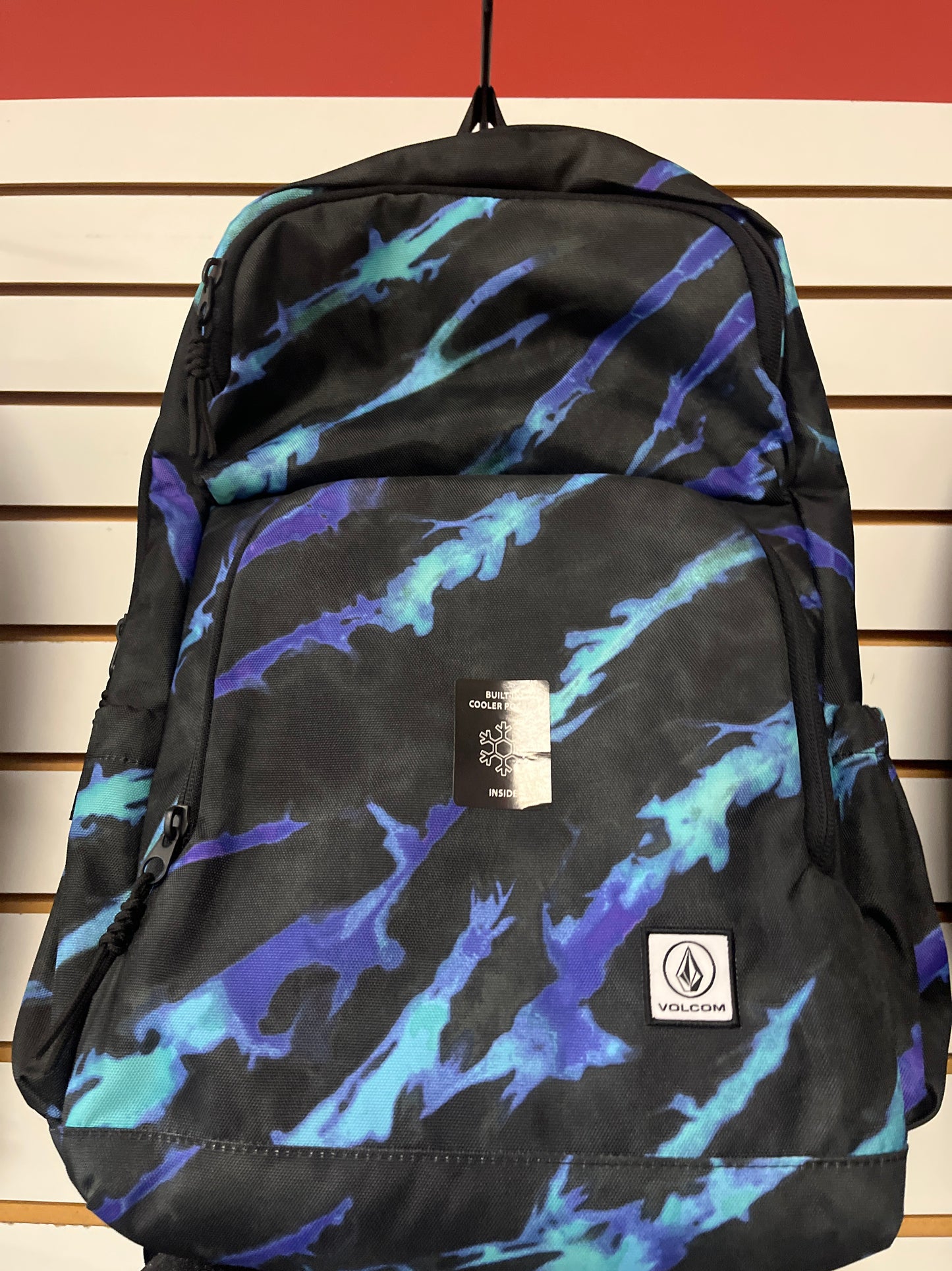 Volcom Backpack Blue With Cooler Pocket