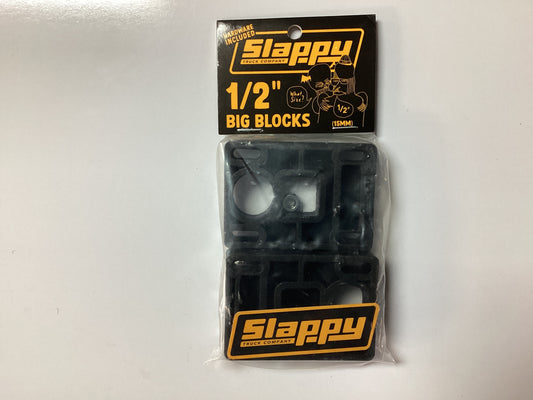 Slappy 1/2” BIG BLOCKS riser pad kit HARDWARE INCLUDED (15mm)