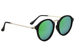 Glassy Sunglasses Klein Polarized Blackout/Green Mirror