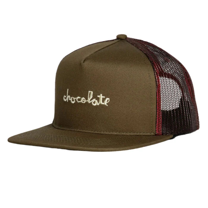Chocolate Chunk Olive Trucker Hat