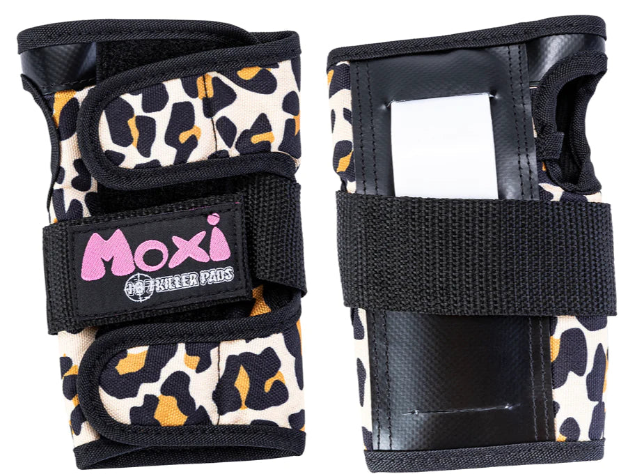 187 Wrist Guards Moxi Leopard Medium