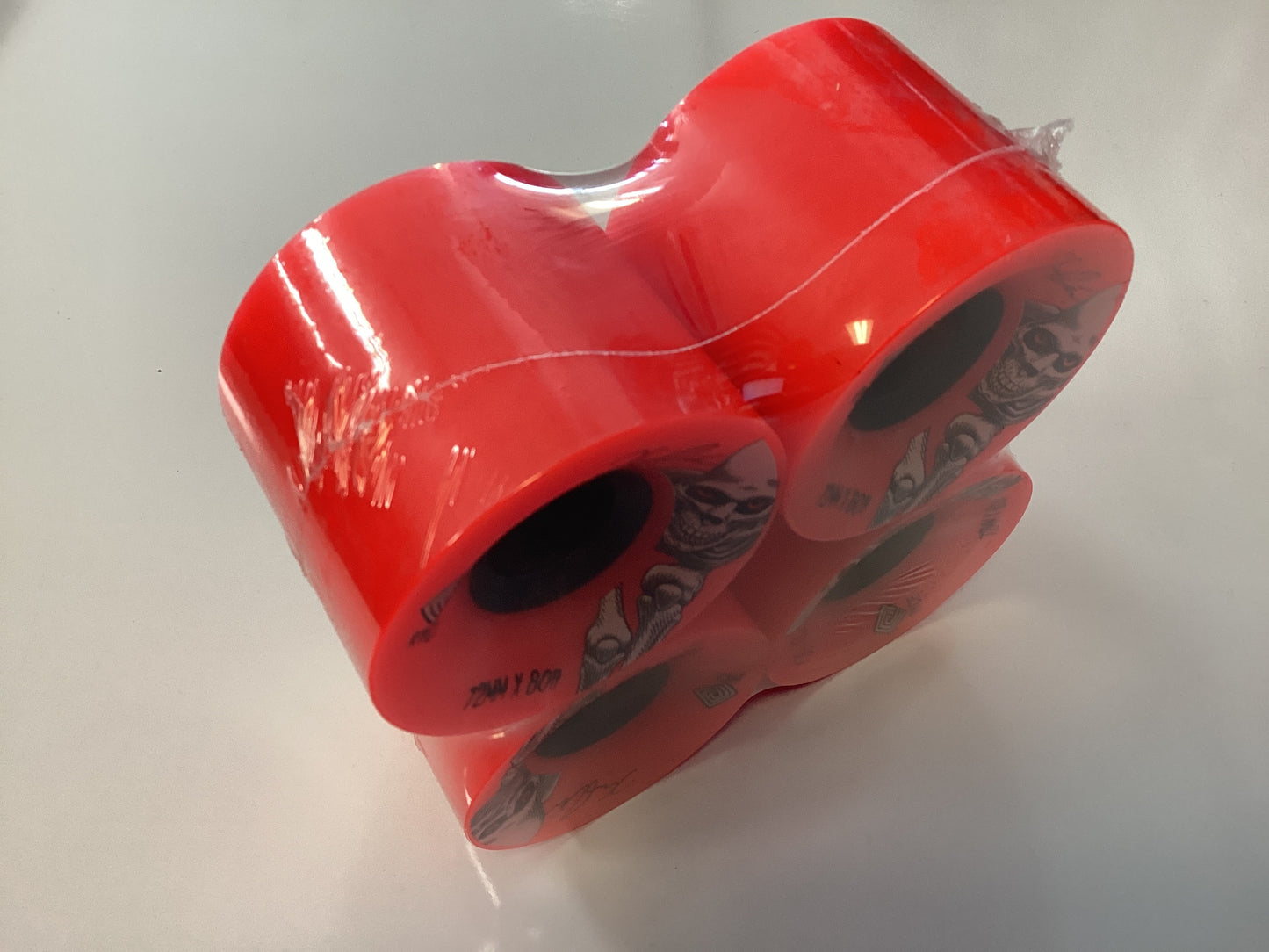 Powell Peralta Longboard Skateboard Wheels KEVIN REIMER 72mm 80A RED/BLACK
