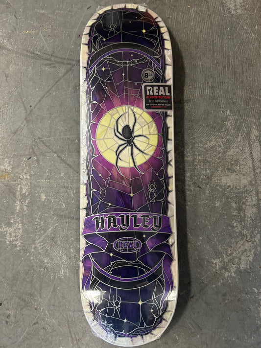 Real 8.25 Hayley Wilson Gothic Cathedral Deck Purple