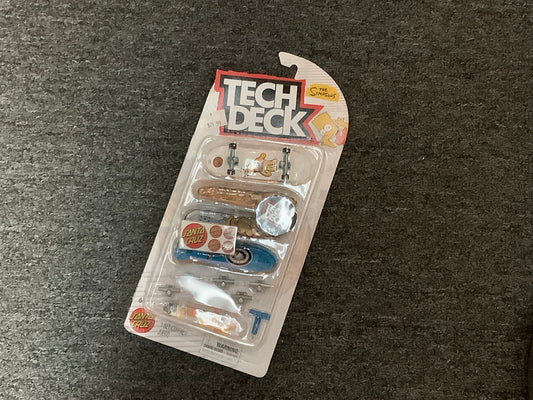 Tech Deck Santa Cruz Simpson 4 pack