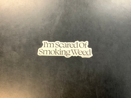 Jacuzzi Scared Weed 4.5” Sticker