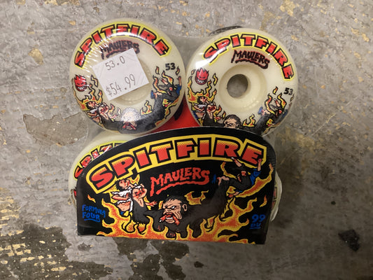 Spitfire 53mm Wheels Maulers F4 99du conical full