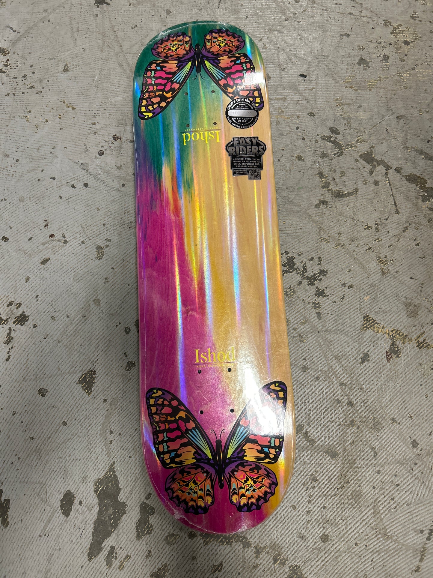 Real 8.3 deck Ishod Wair Rainbow Monarch TT