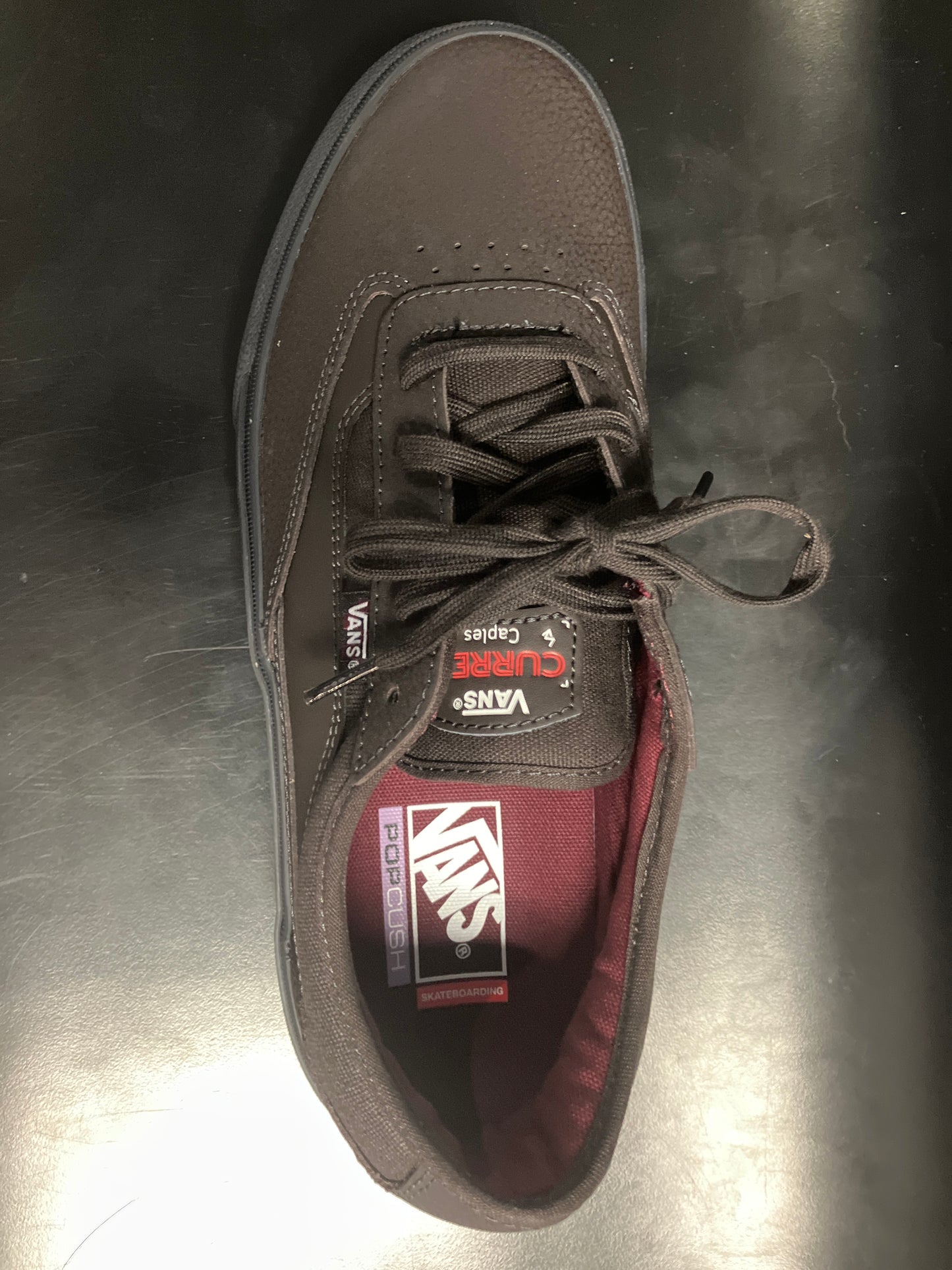 Vans Skate Curren Caples Shoe Dark Brown