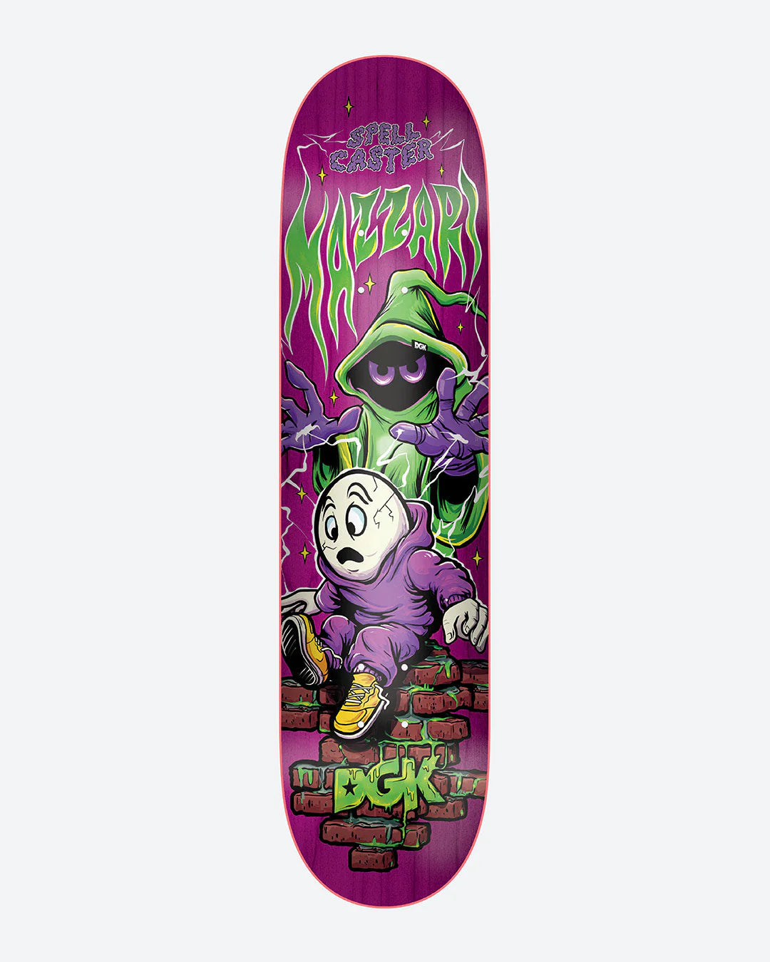 DGK PRO Skateboard Deck 8.38” Spellcaster Mazzari