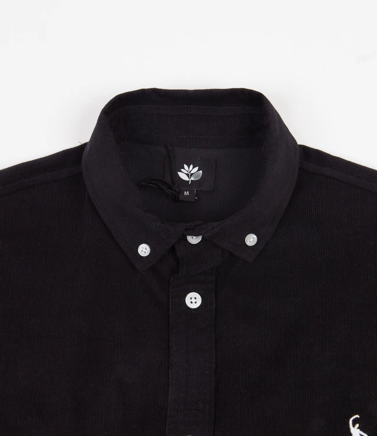 Magenta PWS Button Up Shirt Black XL