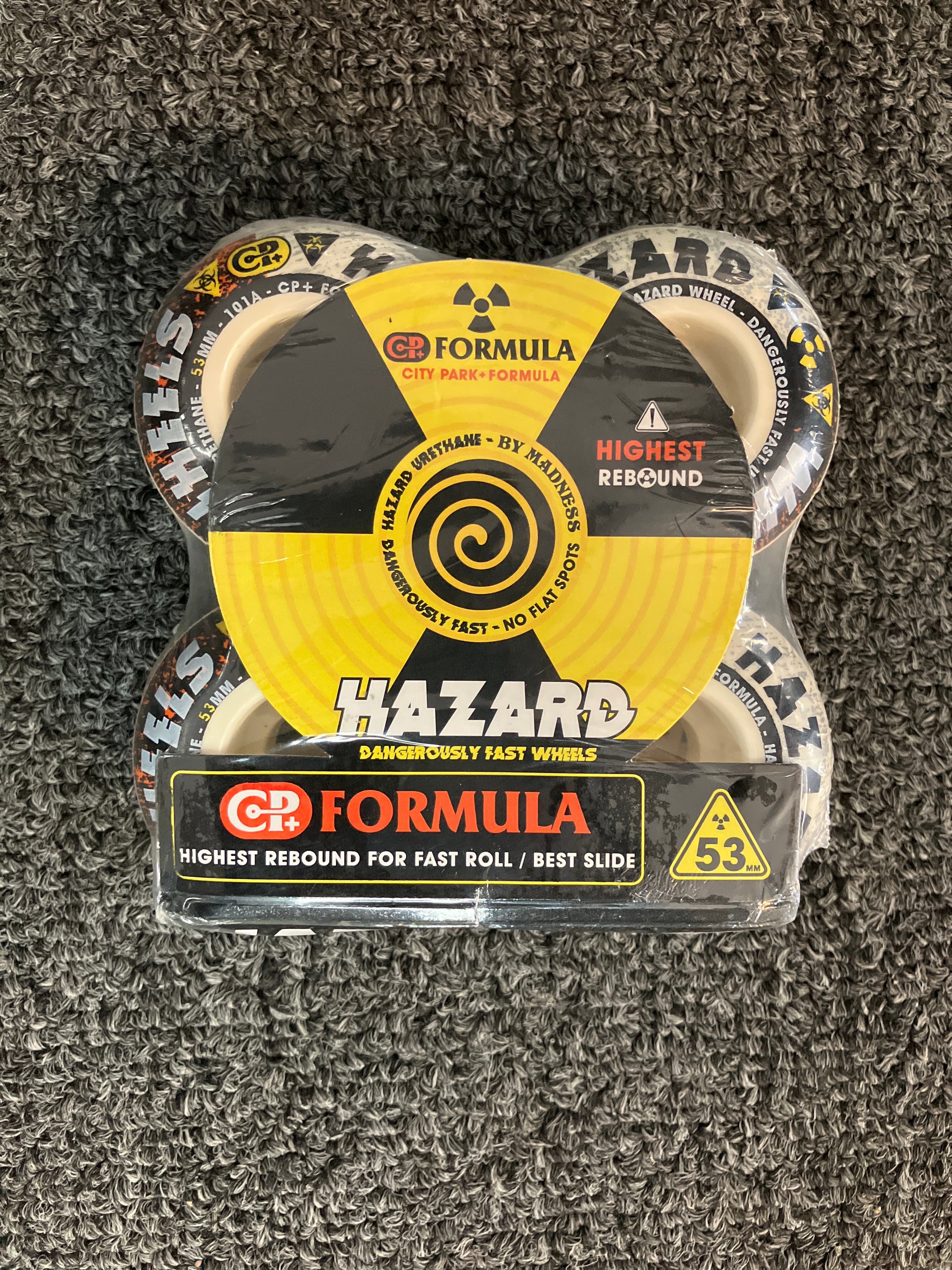 Hazard + CP Formula Wheels