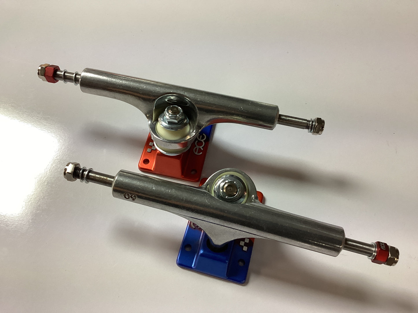 Ace Trucks set of 2 AF1 60 Anodized Blue/Orange