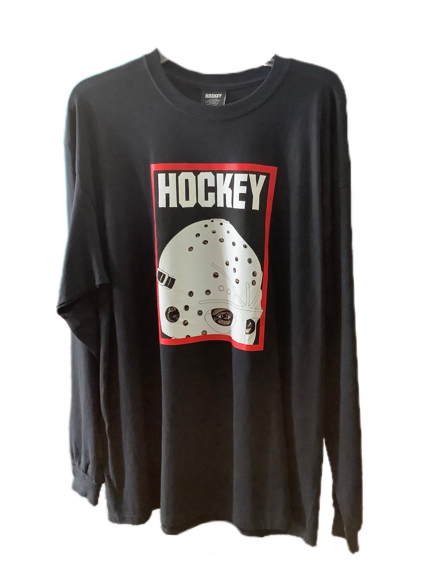 Hockey Mask Long-sleeve Black L