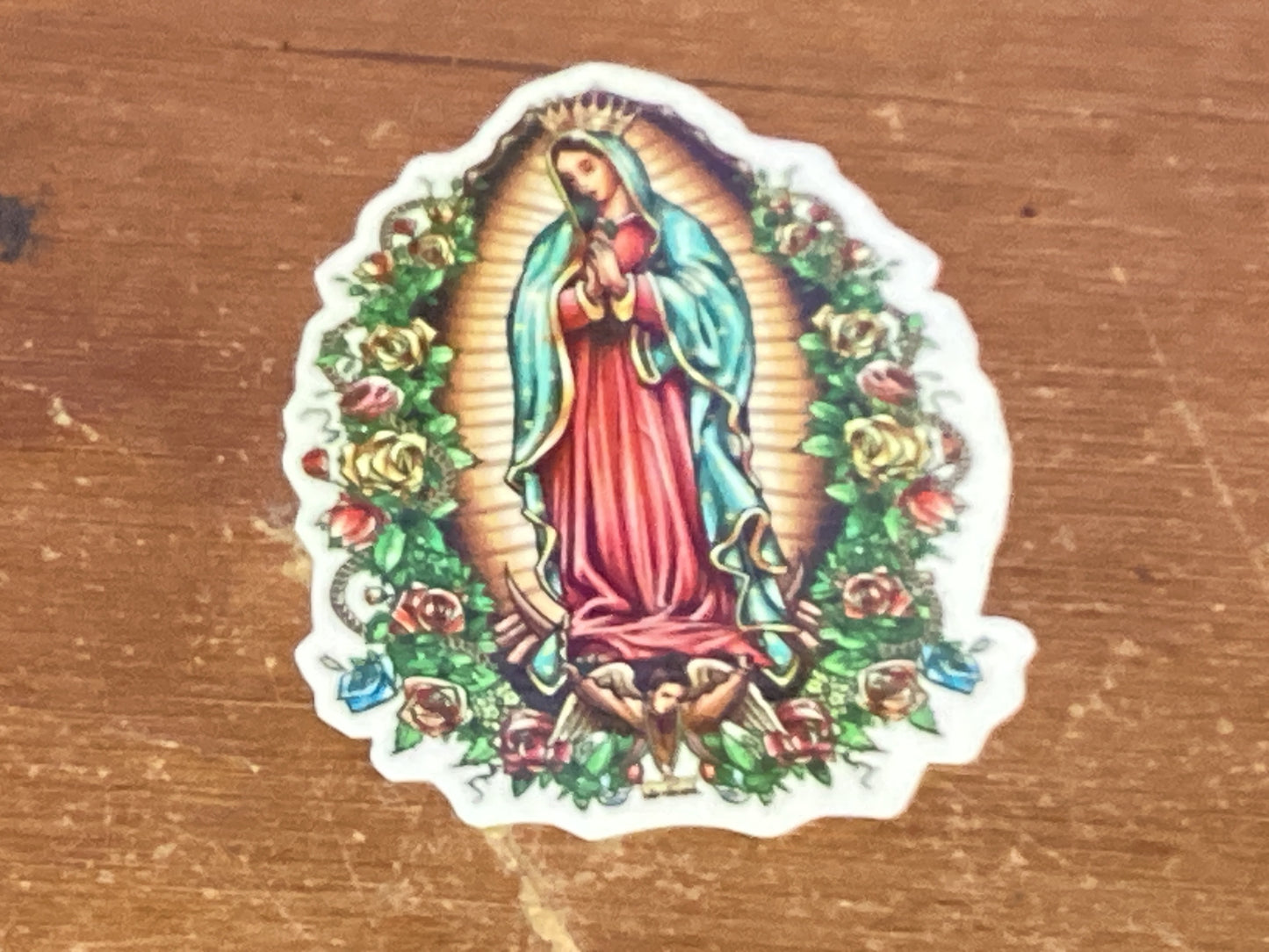 DGK STICKER GUADALUPE 3”x4”