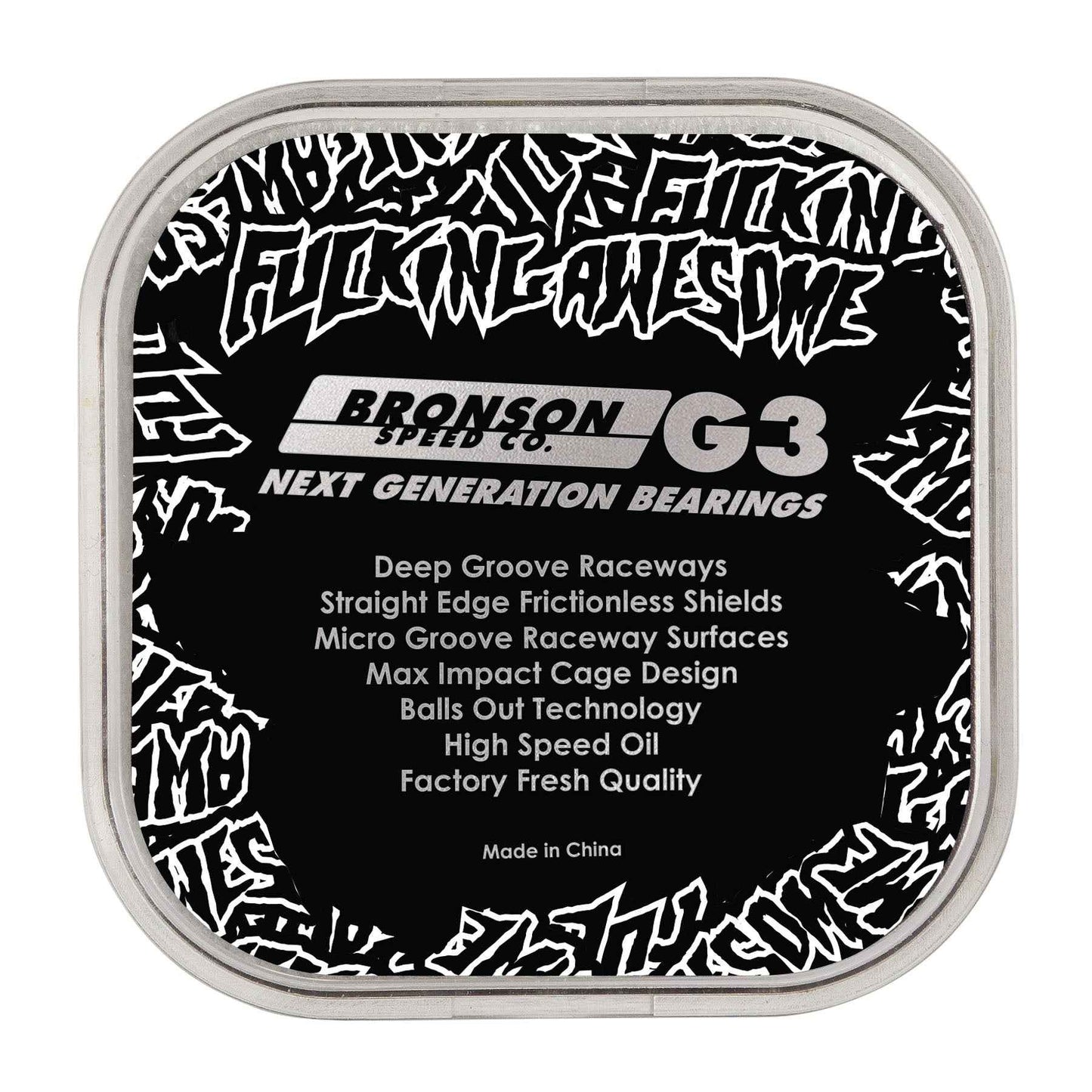 Bronson X Fucking Awesome G3 Bearings set