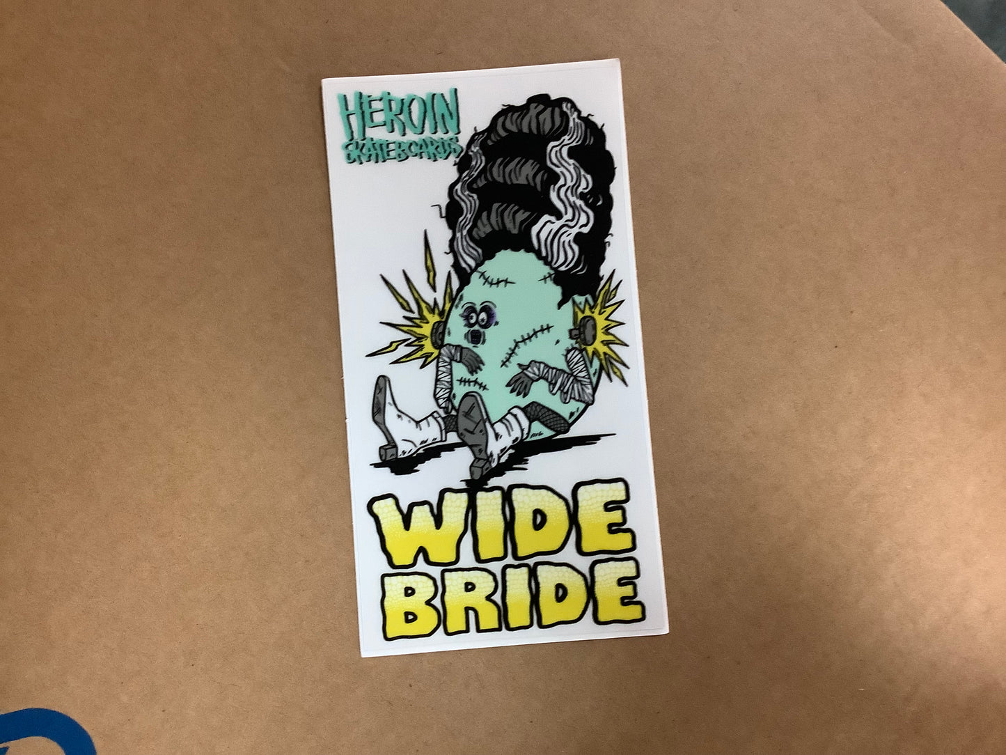 Heroin Frankenbride Egg Sticker